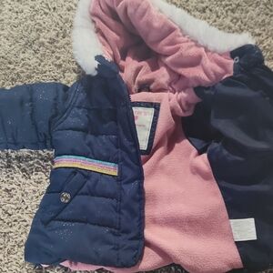 Carter's Pink and Navy Jacket